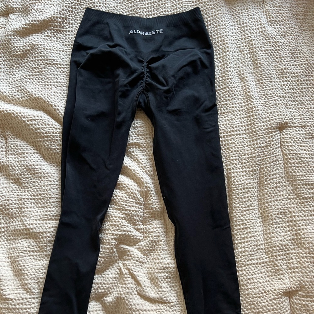 Black Alphalete Amplify Leggings
